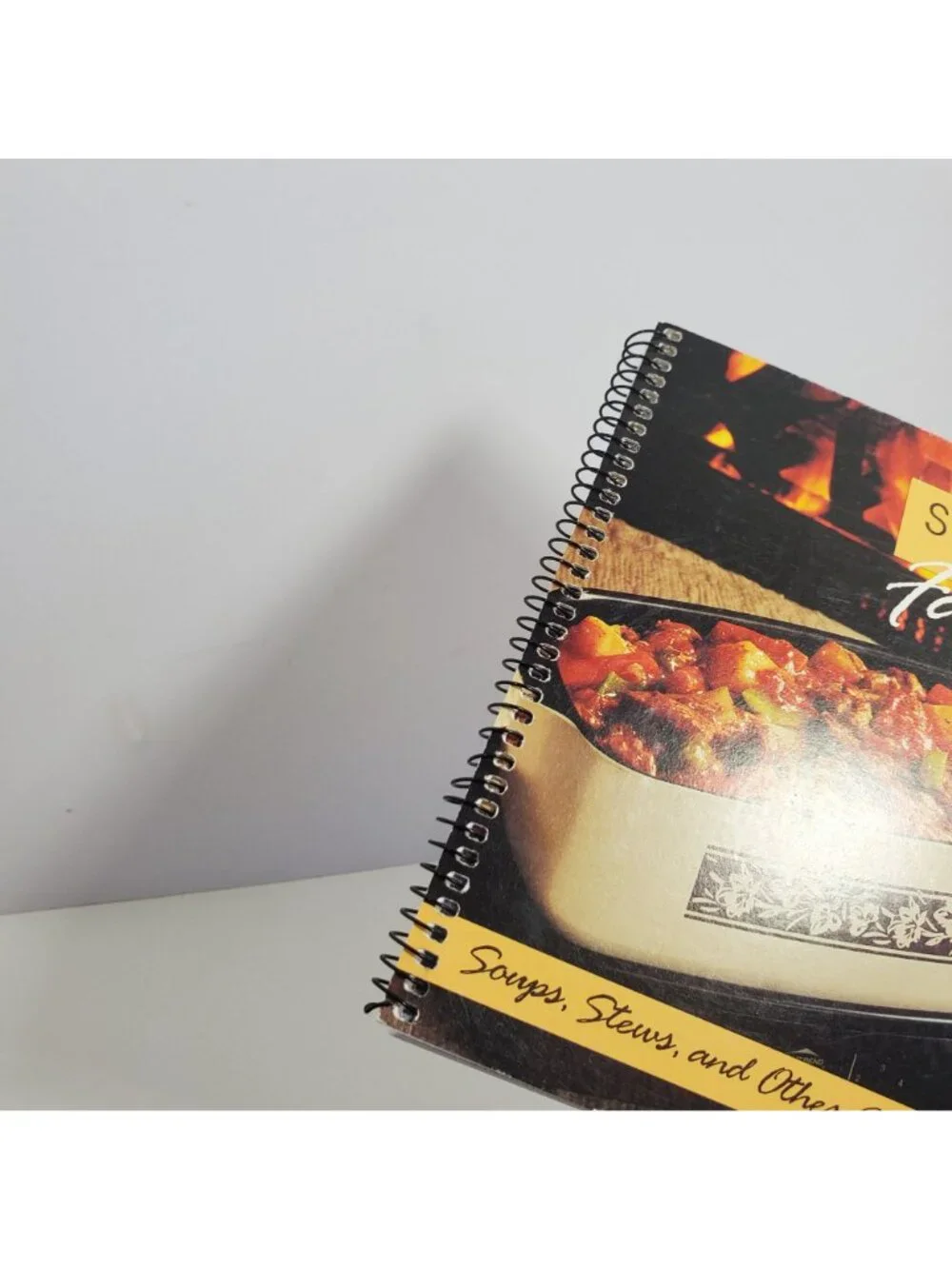 West Bend Slow Cooking For Fast Meals Spiral Bound Cookbook Recipe Book